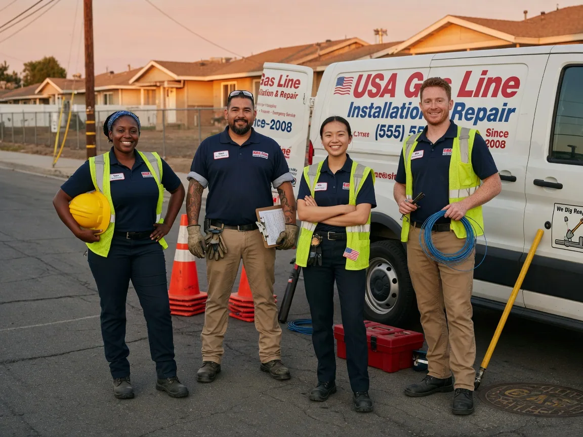 Gas Line Installation company in Almond, NY